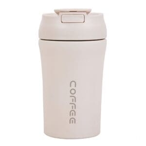 Copo Térmico de Inox com Tampa 420ml Coffee Cor Sortida Ref.: 5729 - Amigold