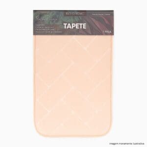Tapete de Microfibra 38x58cm Linha Soft Square 1 Unidade TAP018 - Rio Home