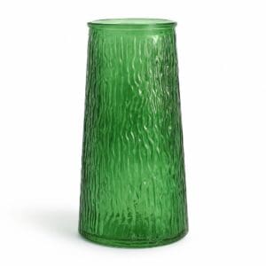 Vaso de Vidro Colorido 20x10cm Sortido - Rio Tijucas