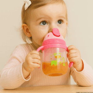 Garrafa de Plástica com Canudo  250ML-Rio Tijucas - Imagem 2