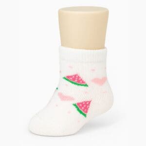 Kit com 3 Pares de Meia Soquete Recém Nascido 13 ao 16 Feminino - Cia da Meia - Imagem 2