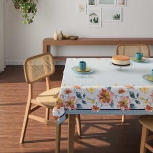 Toalha de Mesa Pop Quadrada 4 Lugares Estampada 1,40x1,40m 1 Peça - Lapper - Imagem 4