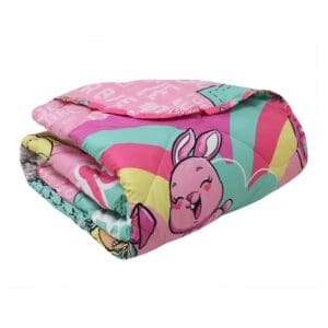 Edredom de Solteiro Infantil Duas Faces de Microfibra 1,40x2,10M Estampado Barbie - Lepper Kids