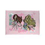 Toalha de Rosto Infantil Estampada Barbie 28x40cm - Lepper