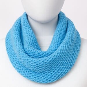 Manta Gola em Tricô Weave Lisa - Imagem 5