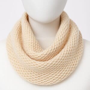 Manta Gola em Tricô Weave Lisa - Imagem 6