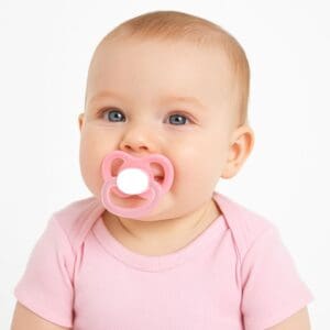 Chupeta Lisa de Silicone Tamanho 2 + de 6 Meses - New Baby - Imagem 2