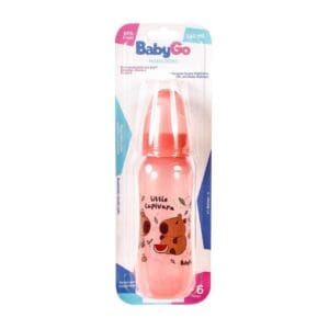 Mamadeira com Bico de Silicone Ortodontico Little Capivara 240ml - BabyGo
