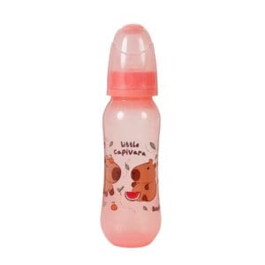 Mamadeira com Bico de Silicone Ortodontico Little Capivara 240ml - BabyGo - Imagem 3