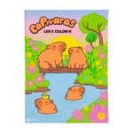 Livro Ler e Colorir Capivaras 8 Páginas - Culturama