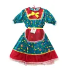 Vestido de Festa Junina Mocinha com Avental e com Bermuda Sortido - Bella Festa