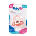 Chupeta Ortodontica Tamanho 1 de 0 a 6 Meses Capivara - Baby Go