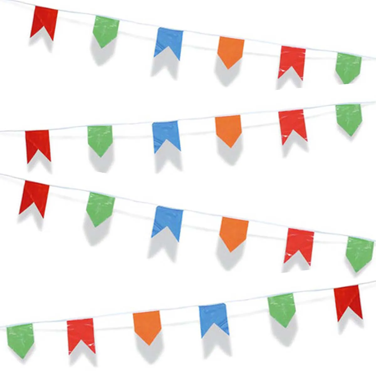 Bandeirinhas de Varal para Festa Junina 60 Folhas 6M Polietileno - Wincy Festa - Imagem 2