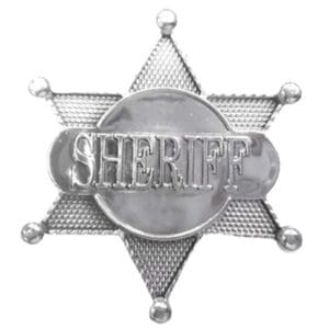 Enfeite Para Festa-Broche Sheriff