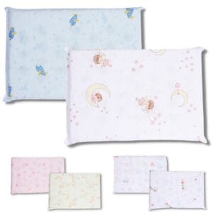 Travesseiro de Espuma com Furos para Bebês 29x19x3cm 100% Algodão Estampa Sortida 1 Unidade - Papi - Imagem 2