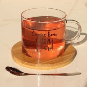 Caneca/Xícara com Pires com Colher 250ML - Cosy - Imagem 3