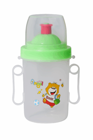 Garrafa Plástico com Tampa Infantil-400Ml