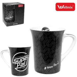 Caneca/Xícara de Cerâmica Muddy Super Pai 300ML - Brasfoot - Imagem 2