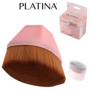 Pincel de Maquiagem em Nylon - Platina - Imagem 3