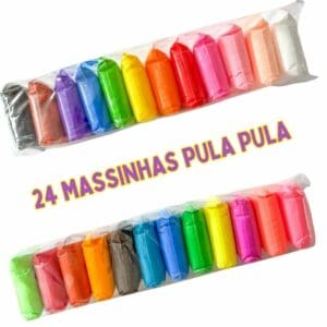 Conjunto de Massinha Pula Pula com 24 cores - Toyking - Imagem 3