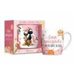 Caneca/Xícara Porcelana Urban 300ML Smilinguido - Brasfoot