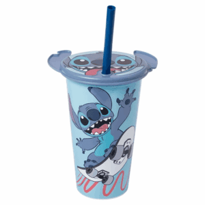 Copo Refri com Tampa Flast Stitch 500ml-Plasútil