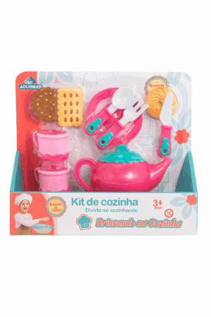 Kit de Cozinha Brinquedo Infantil-Adijomar
