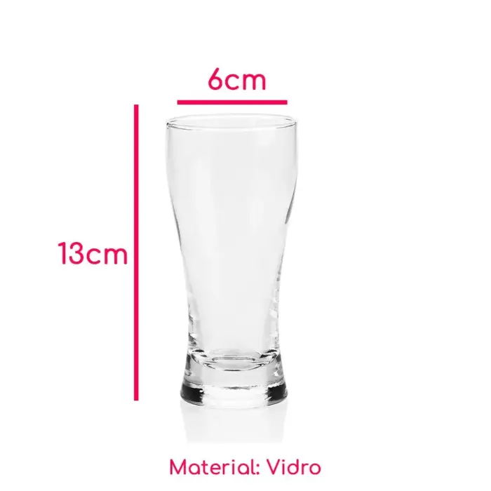Copo Cerveja de Vidro 200ML-Pilsen - Imagem 2