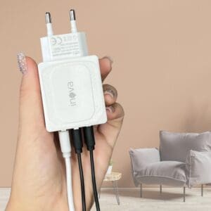 Carregador Tipo-C 3USB 5.1A 1M - Inova - Imagem 2