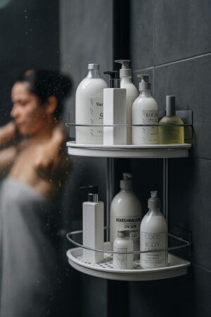 Porta Shampoo Cantonmeira Duplo com Fundo de Plástico - Stolf - Imagem 2