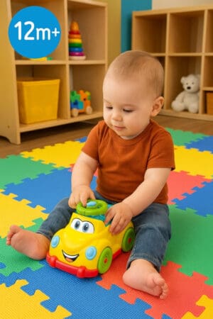 Brinquedo DIdático de 20cm Baby Driver REF: 219 - JP brink - Imagem 2