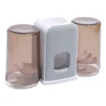 Porta Escova de Dente com Dispenser de Creme Dental - Top House