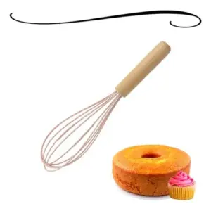 Batedor Material de Silicone e Madeira-Casita - Imagem 3