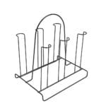 Suporte e Escorredor para 6 Copos de Bancada Aramado - Azzo