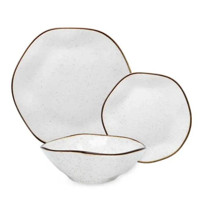 Conjunto de Louça de Cerâmica com 18 Peças Linha Maresia - Oxford - Imagem 1
