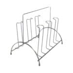 Porta Copos de Mesa de Aço para 6 Copos 23,3x13,3x19cm Linha Cozinha - Stolf