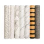 Rolo de Papel de Parede Adesivo 45cmx5m de PVC + Cola Hidrossol - Casíta