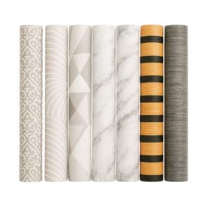 Rolo de Papel de Parede Adesivo 45cmx5m de PVC + Cola Hidrossol - Casíta