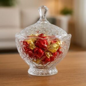 Bomboniere de Vidro Flórida 350ml-Em Casa Tem Glass - Imagem 2