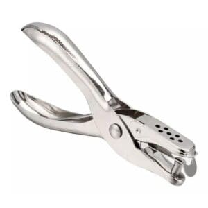 Furador de Papel de Metal 12,5cm-Rio Tijucas