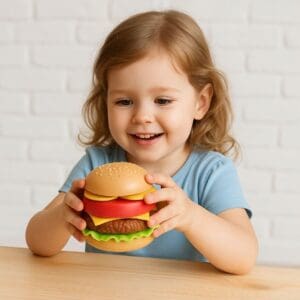 Brinquedo Diversão Infinita Gourmet Hamburguer-Kids Cook - Imagem 2