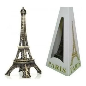 Enfeite Torre Eiffel de Metal 18cm-Onyx