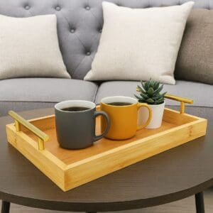 Bandeja de Bambu 32.5x21.5cm-Livon - Imagem 2