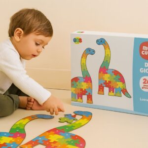 Dino Gicante Número e Alfabeto 50x32cm 26 Peças-Ggb Brinquedos - Imagem 2