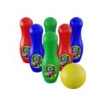 Boliche Dinossauros 6 Pinos e 1 Bola-Ggb Brinquedos