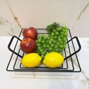 Fruteira de Mesa Quadrado Aramados-Azzo - Imagem 2