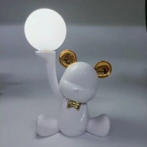 Luminária Recarregável USB 19x11,5cm Urso Sortido - Rio Tijucas - Imagem 5