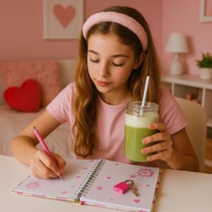 Diário de Papel com Chave e Cadeado com 45 Folhas Lief De Sortido - Inter Paper - Imagem 2