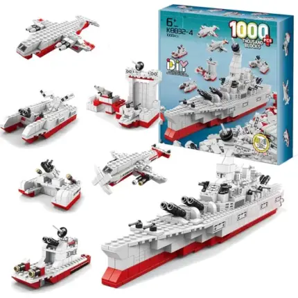 Kit 1000 Peças Blocos Para Montar - DIY