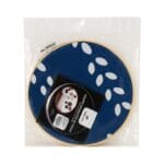 Quadro Decorativo de Tecido com Moldura de Bambu-Amigold